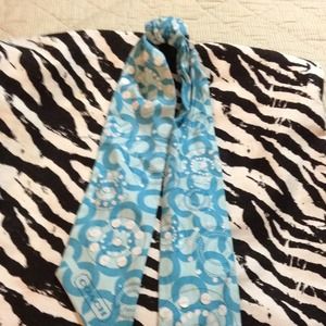 coach scarf   BUNDLED     SOLD