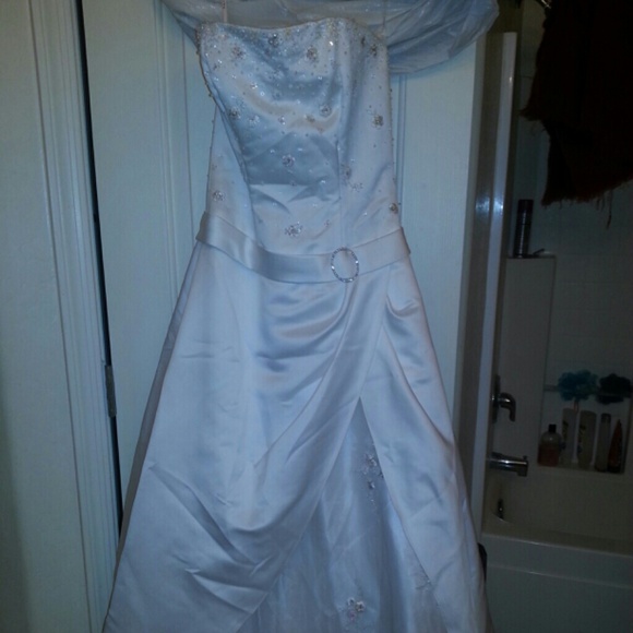 Beautiful satin Prom or Wedding dress
