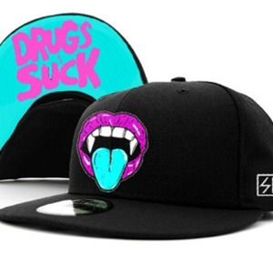 Sober Is Sexy Drugs Suck SnapBack