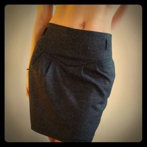 Classy high waisted office skirt