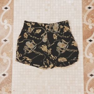 Gold Chain design shorts ✨