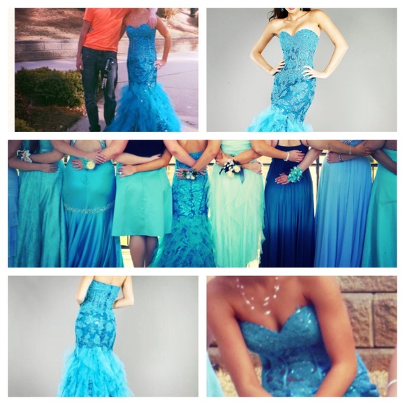 2013 Jovoni prom dress! Open to price negotiations - Picture 1 of 4
