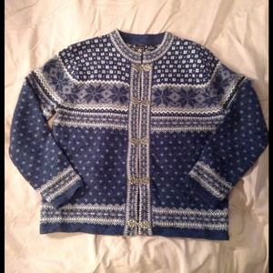 SOLD🎯100% Wool Ski Sweater SOLD!!🎯