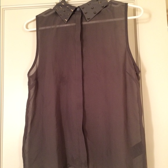 NWOT Urban Outfitters Spiky Collar Top