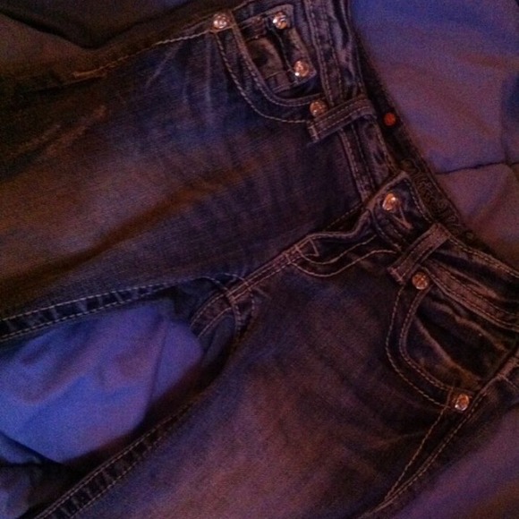 SOLD Size 23 Bootcut Miss Mes - Picture 4 of 4