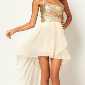 Asos tfnc sequin dress new with tags