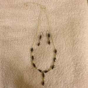 Premier Jewelry, Inc. SLATE necklace and earrings.