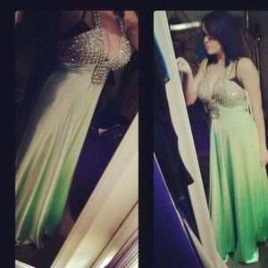 Sherri hill rhinestone dress