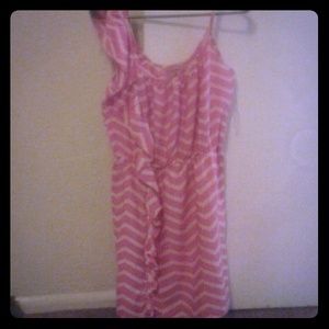 Peach dress