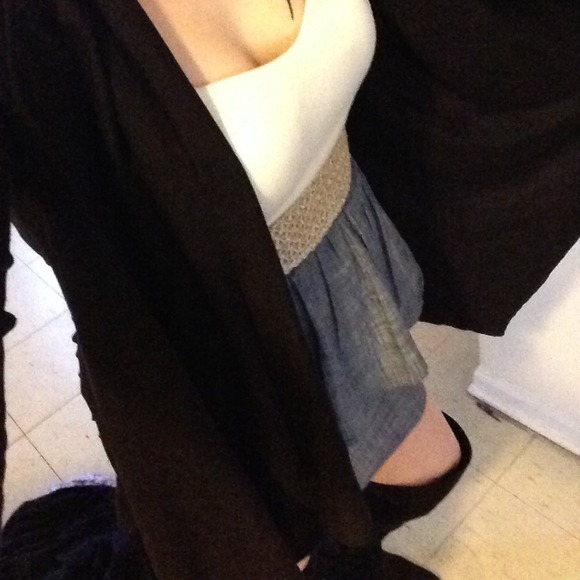 NWT! Distressed back cardigan!