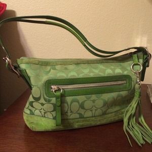 Coach purse used