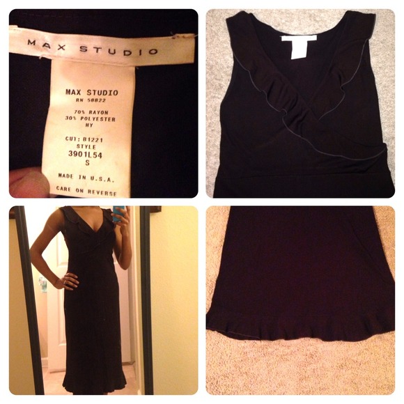 🚫bundled🚫Brown ruffle dress💋 - Picture 4 of 4