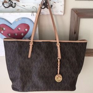 Michael Kors brown tote