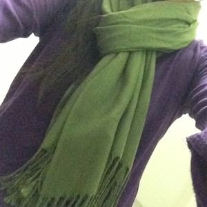 Olive Green Pashmina