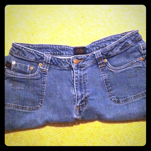 Copper buttoned denim with big pockets on the fron - Picture 1 of 1