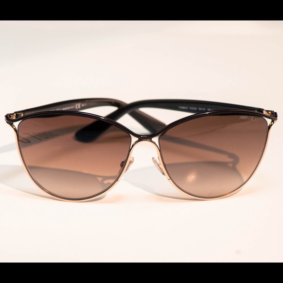 ? Jimmy Choo Tanis Cat Eye Sunglasses - Brown