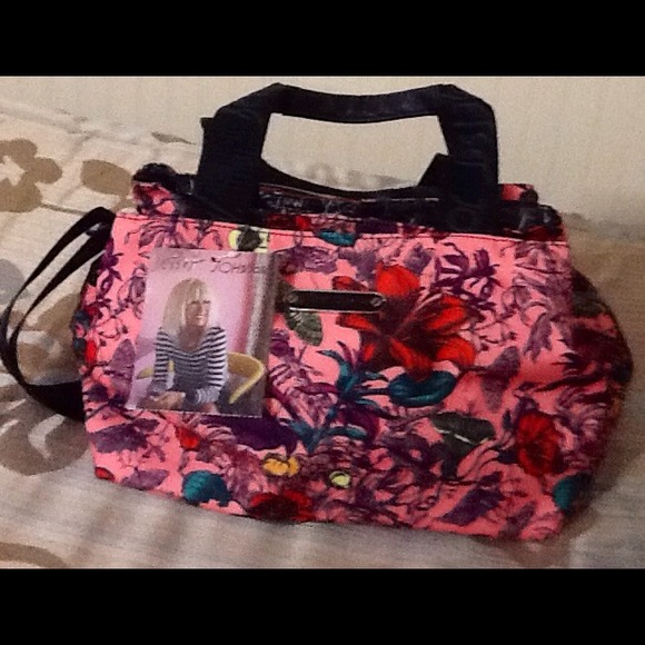 Betsey Johnson Handbags - ✋HOLDING FOR TRACY✋Wild Flowers!