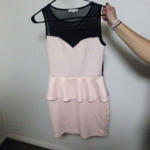 Charlotte Russe Peplum Dress