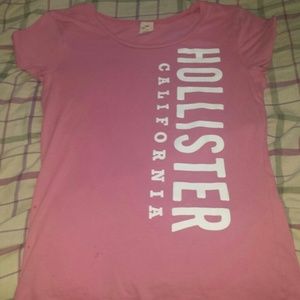 Pink Hollister Shirt