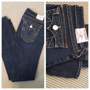 ♠️REDUCED♠️ Skinny True Religion Jeans.