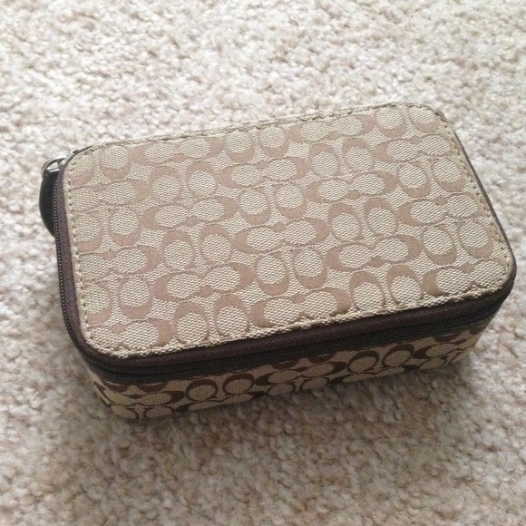 Coach Accessories Travel Jewelry Case Poshmark
