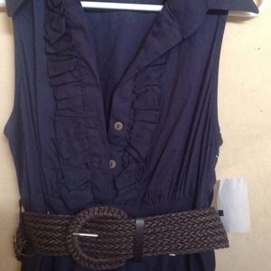 Navy dress. Bailey blue brand NWT.