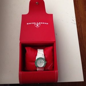 Swiss Legend women's silicone watch