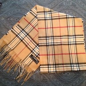 Plaid scarf