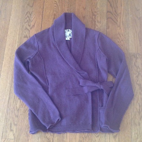Title Nine Cotton Wrap Sweater XS