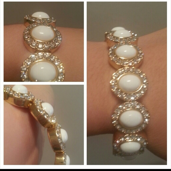 ***SOLD***JCrew crystal encrusted bracelet