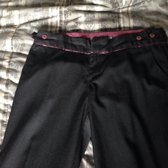 Grey Volcom slacks