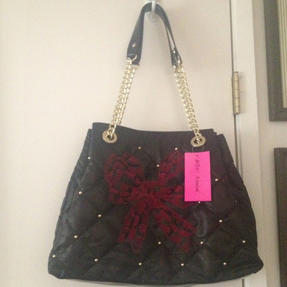 NWT Betsey Johnson High Society Tote