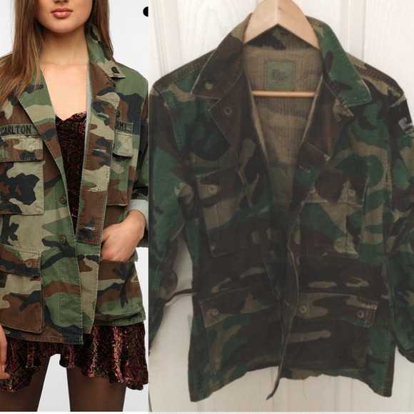🚫SOLD🚫Vintage Military Jacket