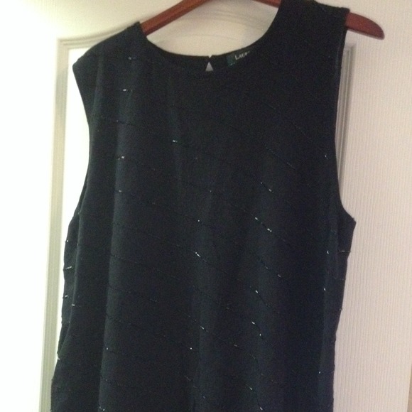 Beaded sleeveless sweater - Picture 1 of 1