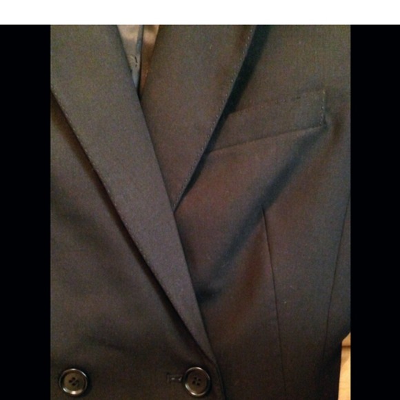 Max Studio Black classic modern blazer - Picture 3 of 3