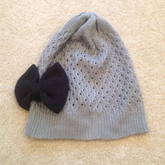 SOLD- Bow Beanie