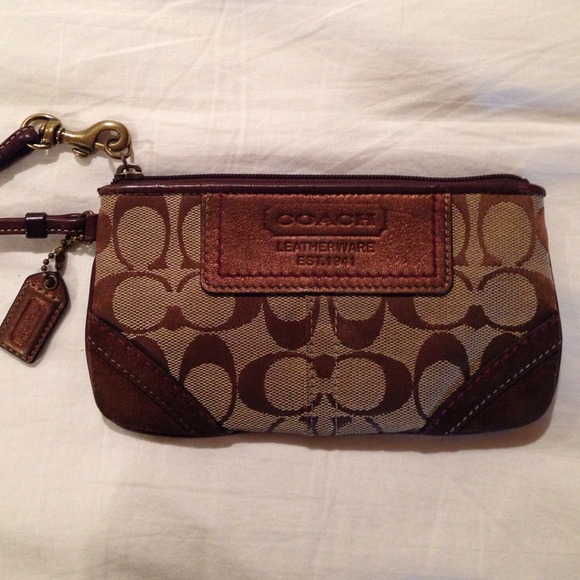 Real Coach wristlet