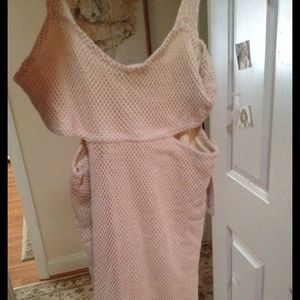 lovers and friends bodycon cutout dress