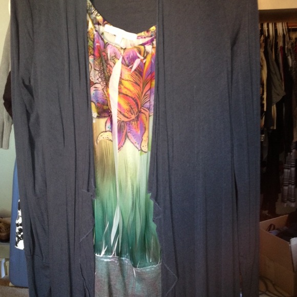 Multi Color Lace Shirt - Picture 3 of 3