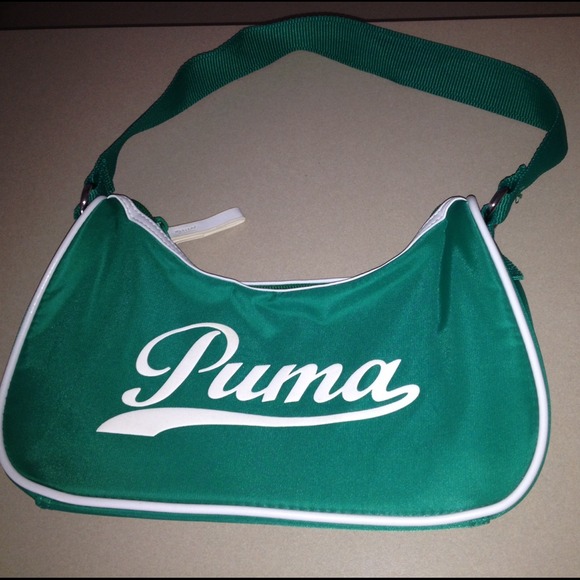 Green Puma handbag, new with no tags. - Picture 2 of 3