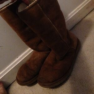 Tall Chestnut authentic Ugg Boots