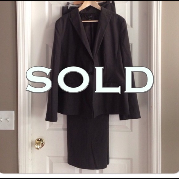 SOLD IN BUNDLE: Grey Pinstripe Fully Lined Suit