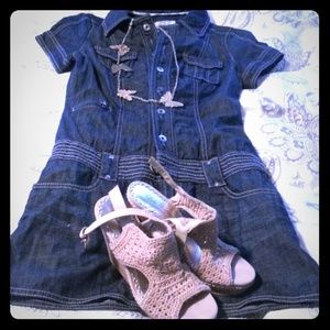 Guess NWOT Denim Stretch Dress