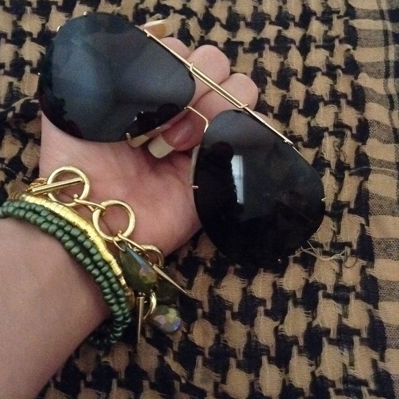 Dolce&Gabbana gold and chocolate sunnies main image 4