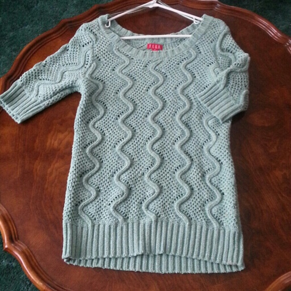 Long Mint Sweater