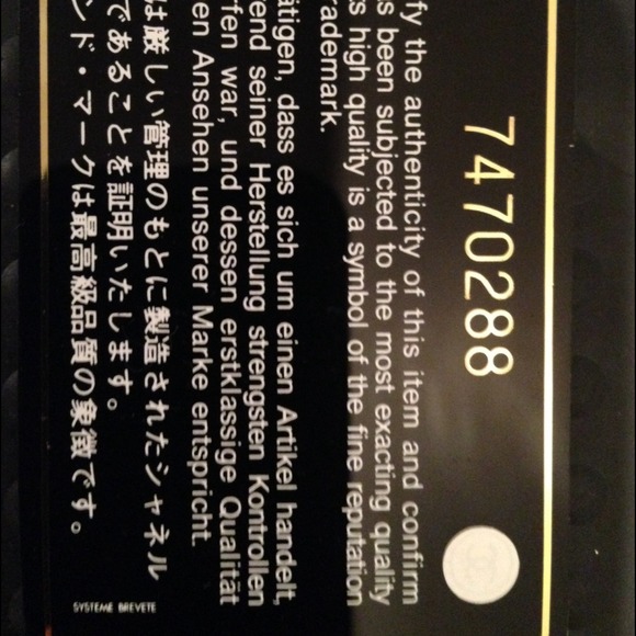 Chanel Nylon Logo Clutch In Black - Picture 4 of 4