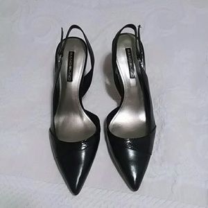🎆Reduced🎆Bandolino Black Slingbacks Heels