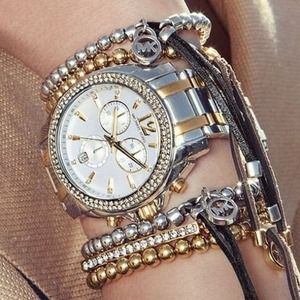 Gorgeous two tone Michael Kors watch