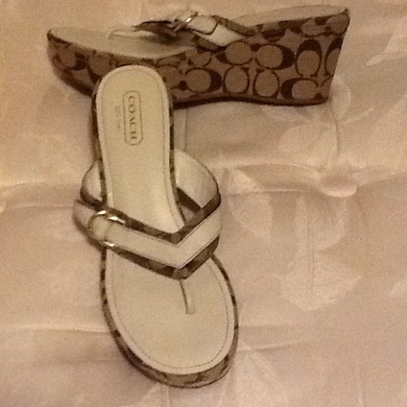 Coach wedges