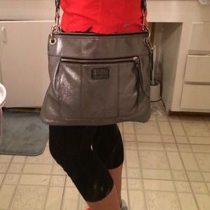 Authentic Coach cross-body satchel